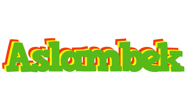 Aslambek crocodile logo