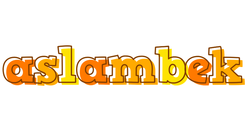 Aslambek desert logo
