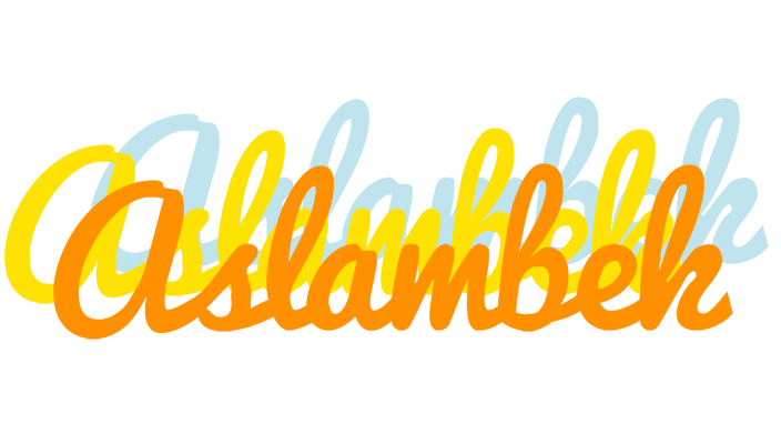 Aslambek energy logo