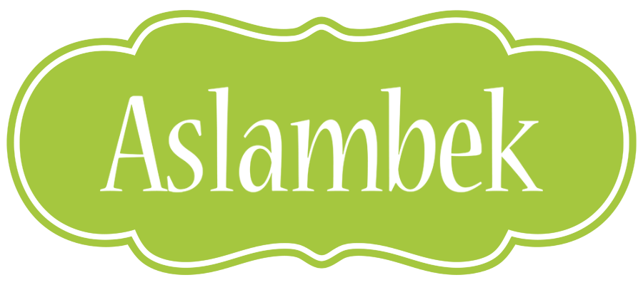 Aslambek family logo