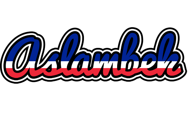 Aslambek france logo