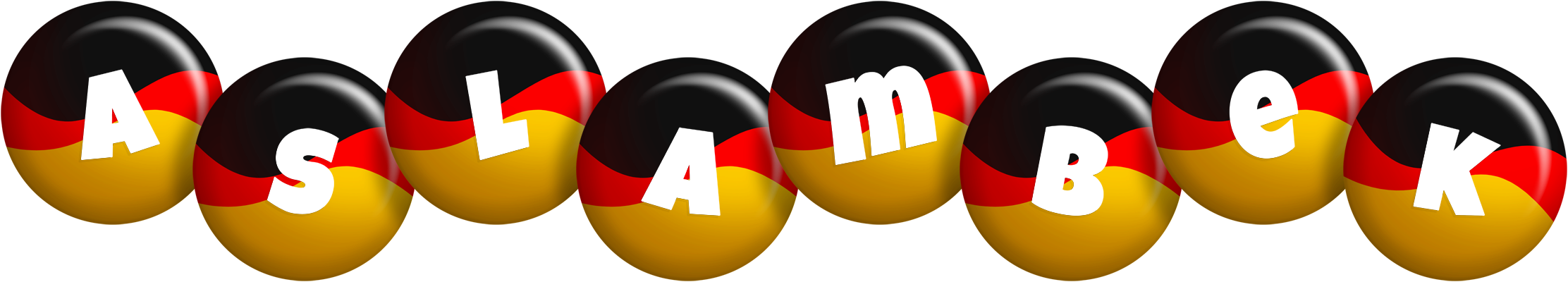 Aslambek german logo