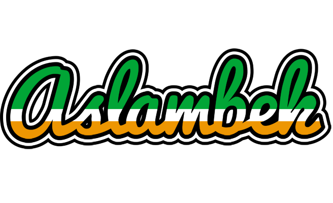 Aslambek ireland logo