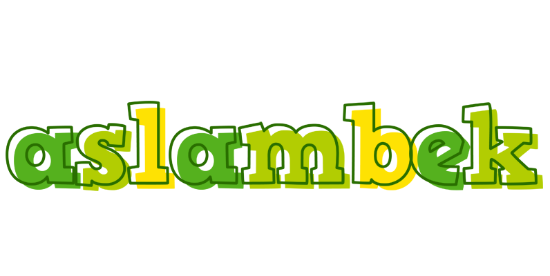 Aslambek juice logo