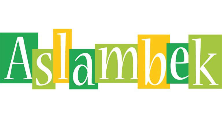 Aslambek lemonade logo