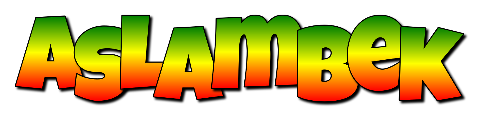 Aslambek mango logo