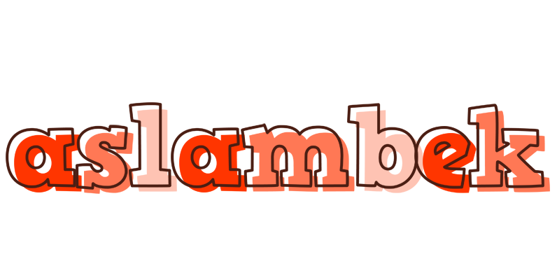 Aslambek paint logo