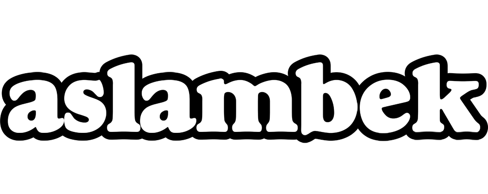 Aslambek panda logo