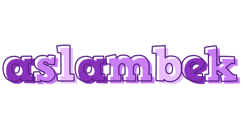 Aslambek sensual logo