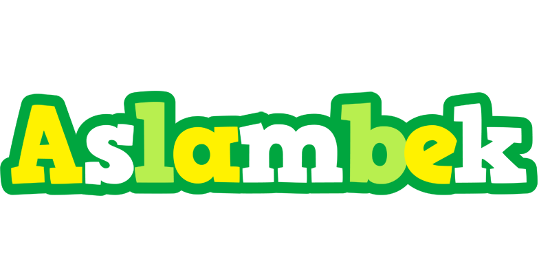 Aslambek soccer logo