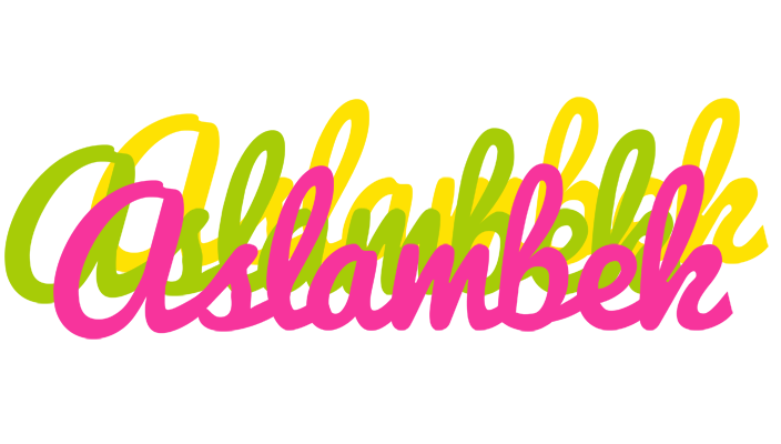 Aslambek sweets logo