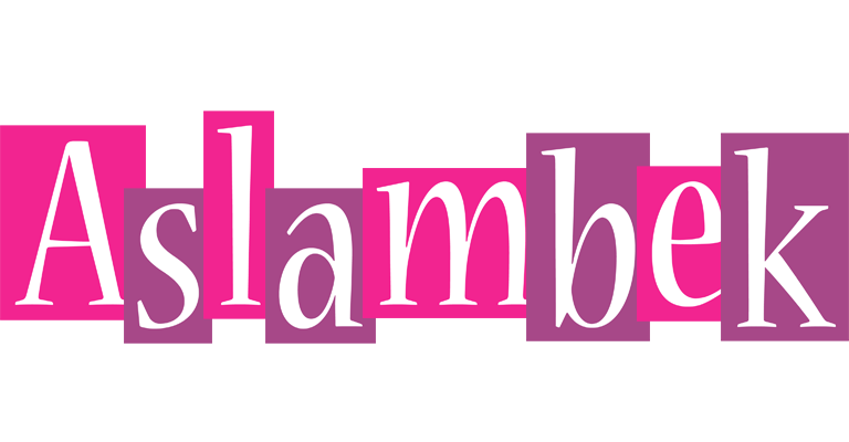 Aslambek whine logo