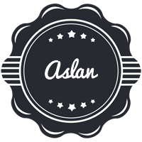 Aslan badge logo