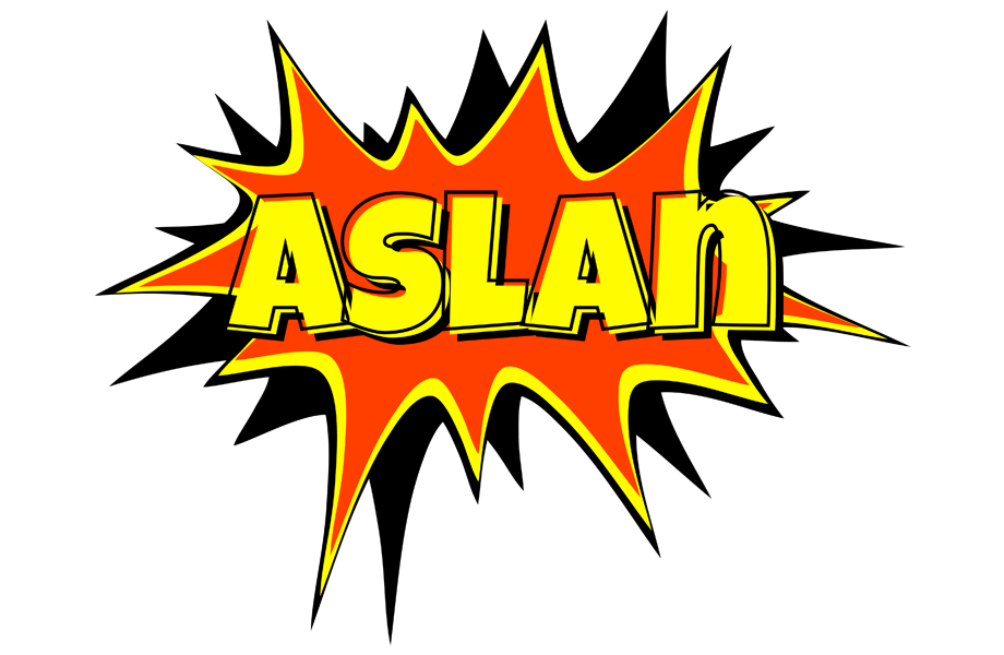 Aslan bazinga logo