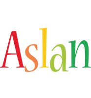 Aslan birthday logo