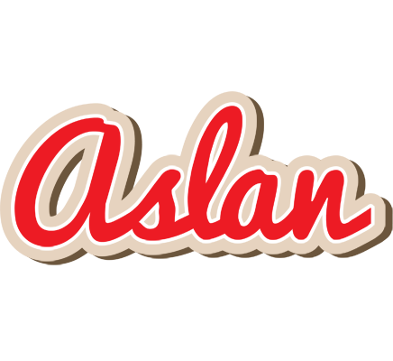Aslan chocolate logo