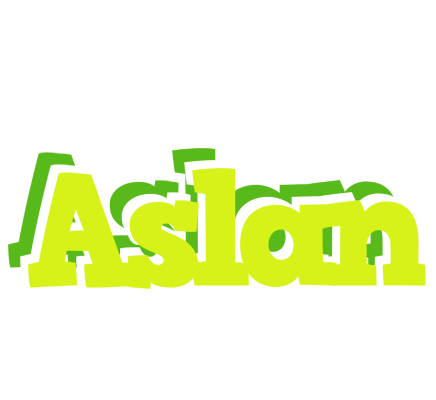 Aslan citrus logo