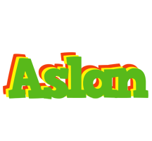 Aslan crocodile logo