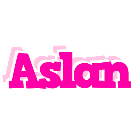 Aslan dancing logo