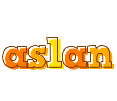Aslan desert logo