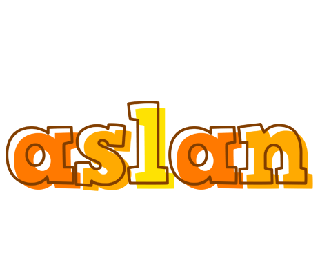 Aslan desert logo