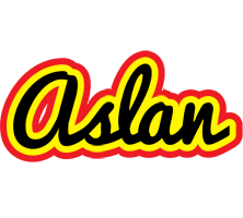 Aslan flaming logo