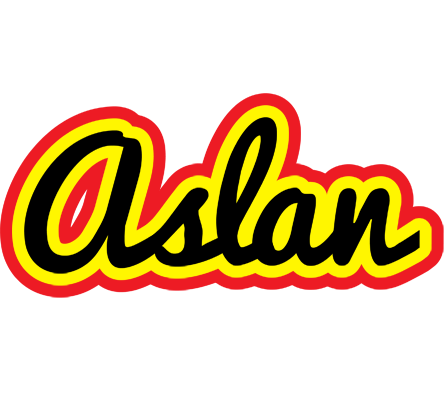 Aslan flaming logo
