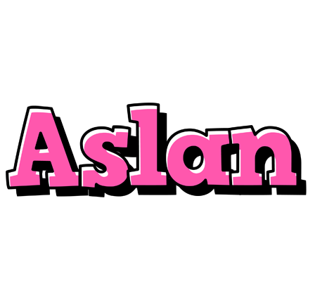 Aslan girlish logo