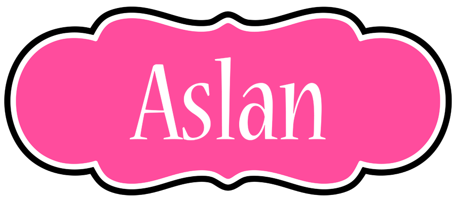 Aslan invitation logo