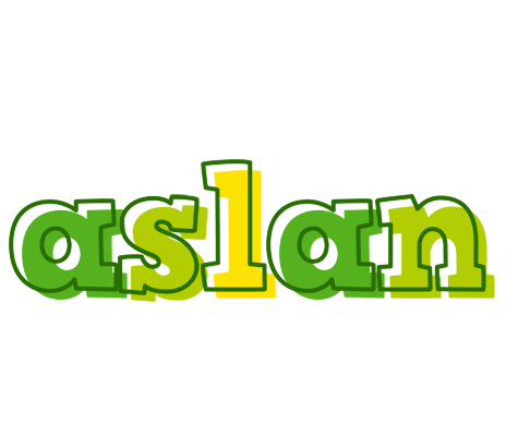 Aslan juice logo