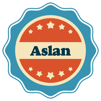 Aslan labels logo