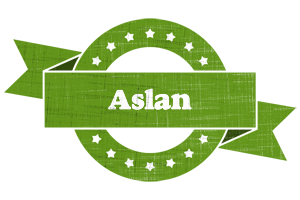 Aslan natural logo