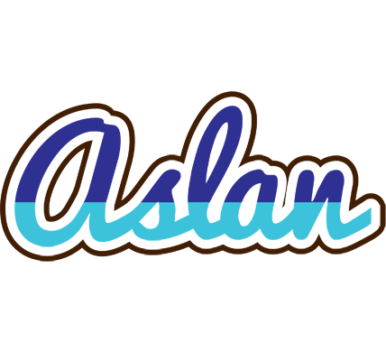 Aslan raining logo