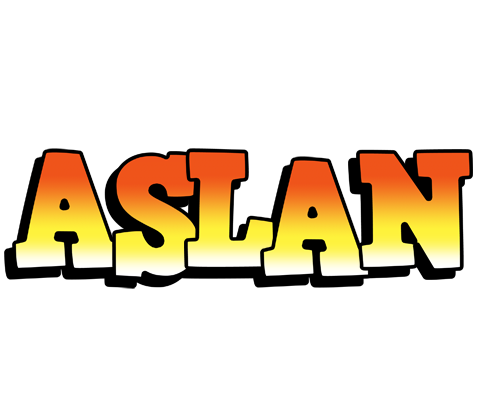 Aslan sunset logo