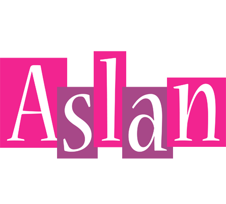 Aslan whine logo