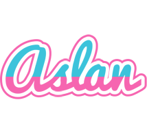 Aslan woman logo