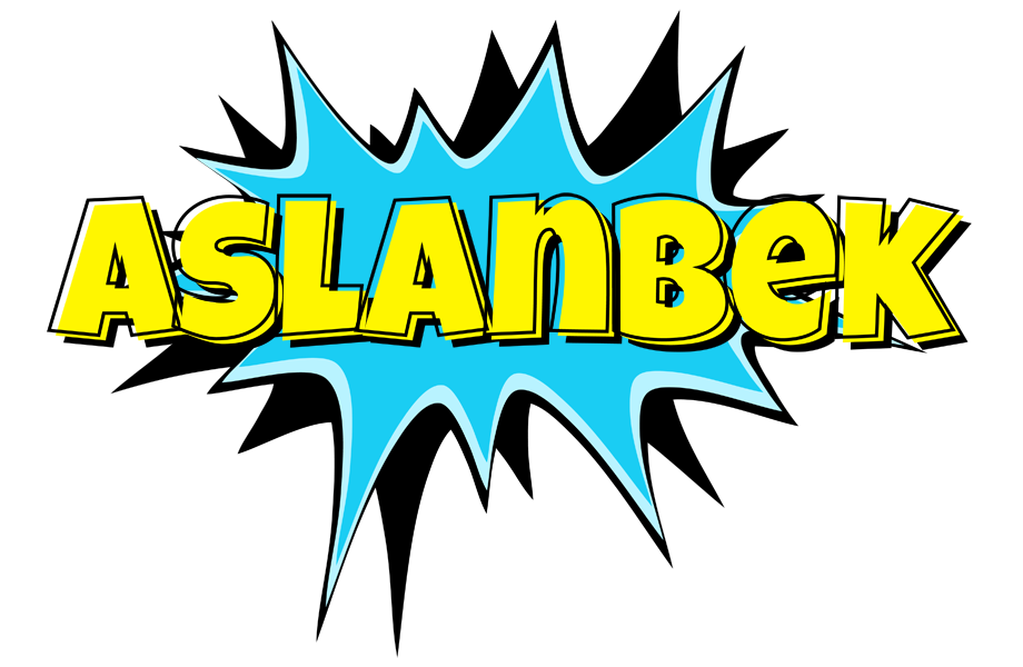 Aslanbek amazing logo