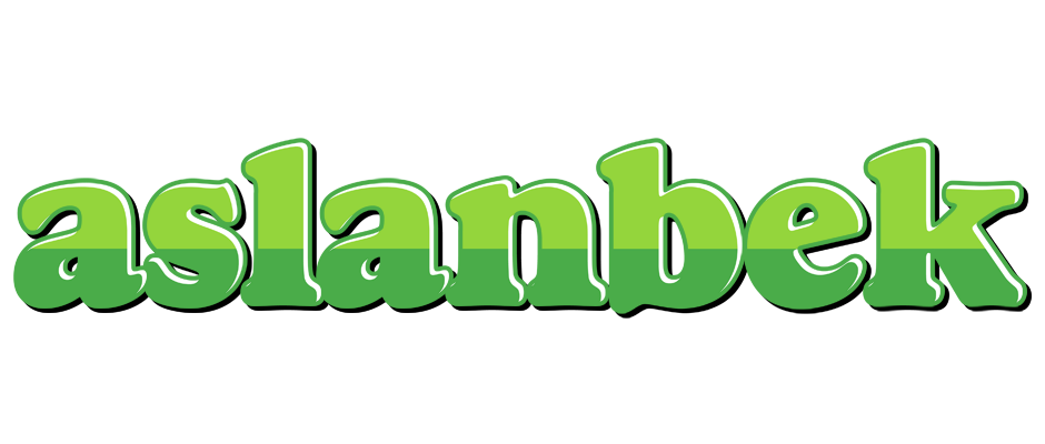 Aslanbek apple logo