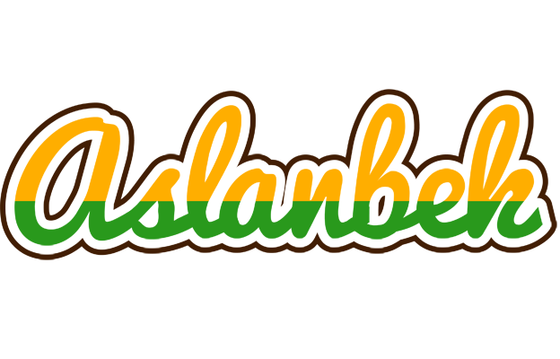 Aslanbek banana logo