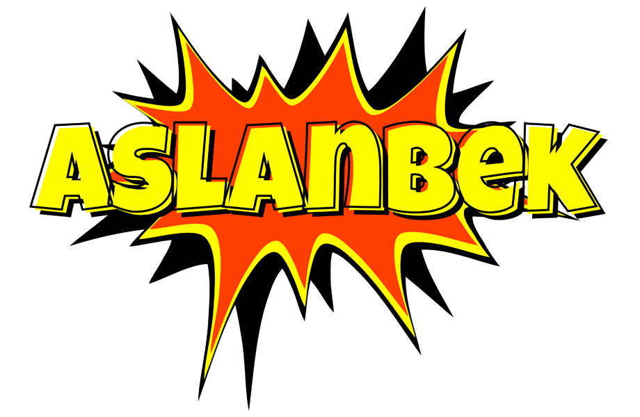 Aslanbek bazinga logo