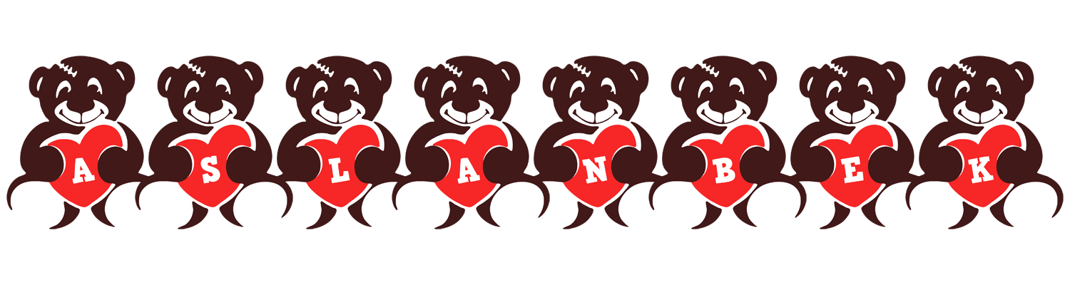 Aslanbek bear logo