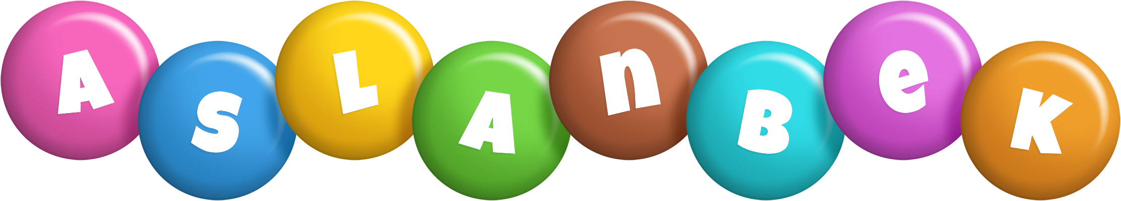 Aslanbek candy logo