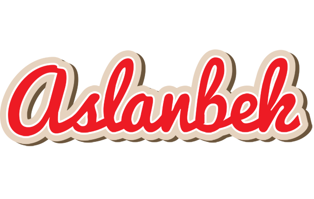 Aslanbek chocolate logo