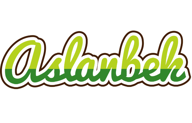 Aslanbek golfing logo