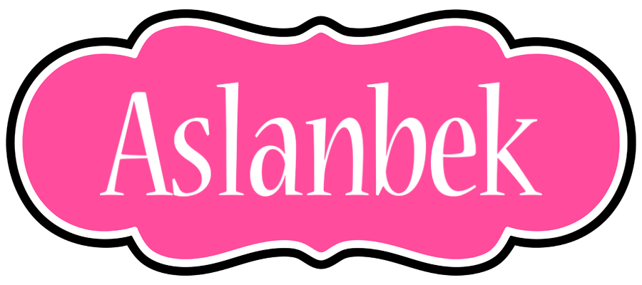 Aslanbek invitation logo