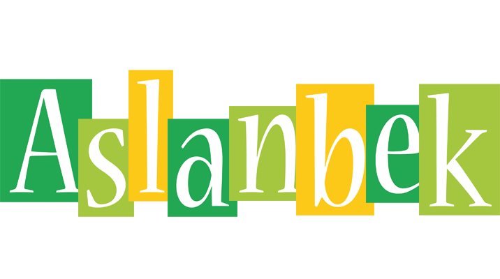Aslanbek lemonade logo