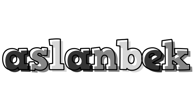 Aslanbek night logo