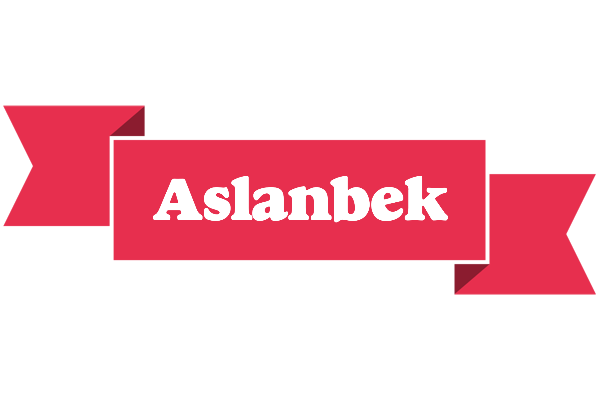 Aslanbek sale logo