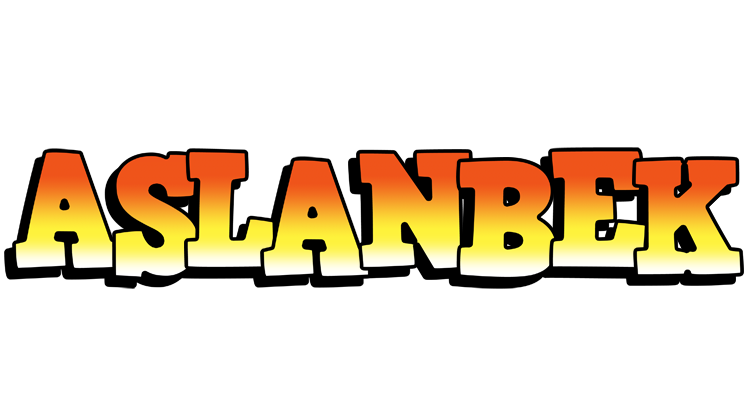 Aslanbek sunset logo