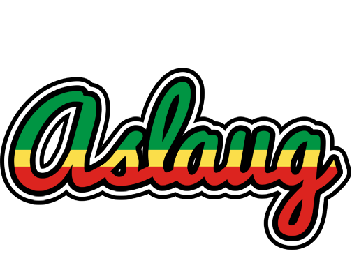 Aslaug african logo